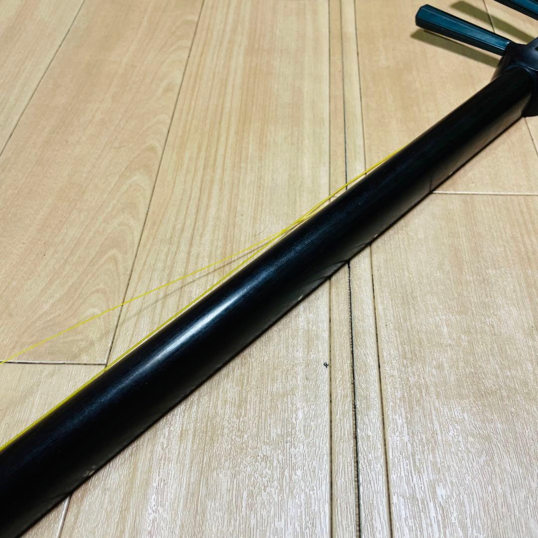 三味線　紅木　金細　綾杉　現状品