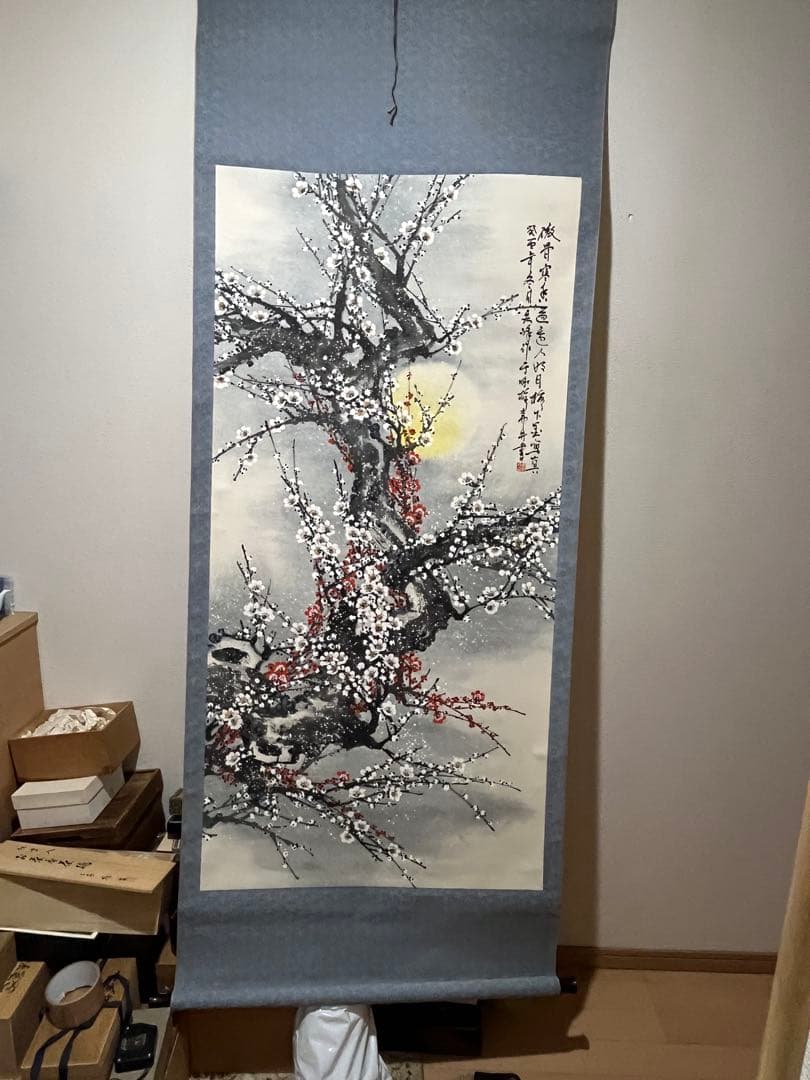 中国　掛軸