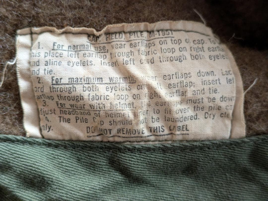 U.S.ARMY M-51 フィールド キャップ ●USAインポート●6238