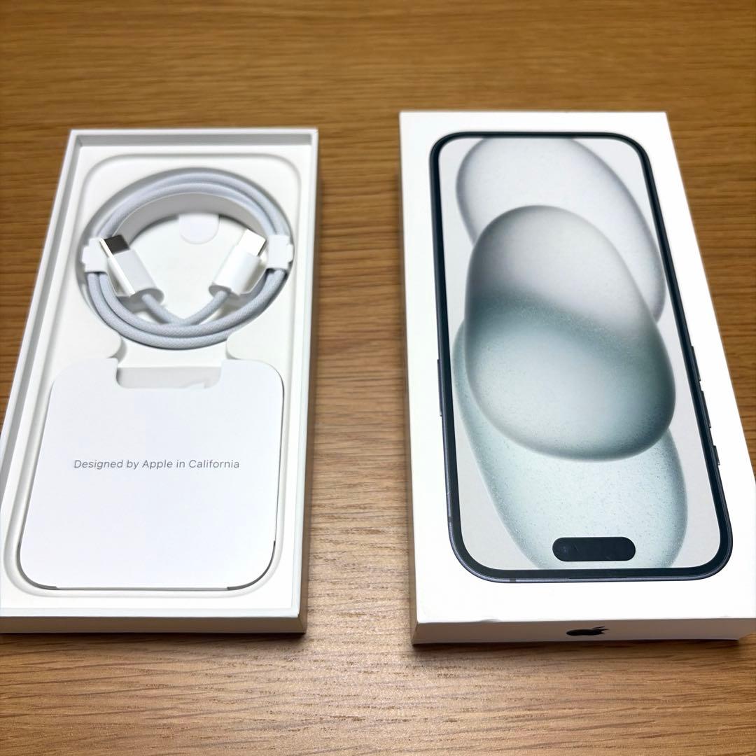 超美品 iPhone 15 128GB ブラック