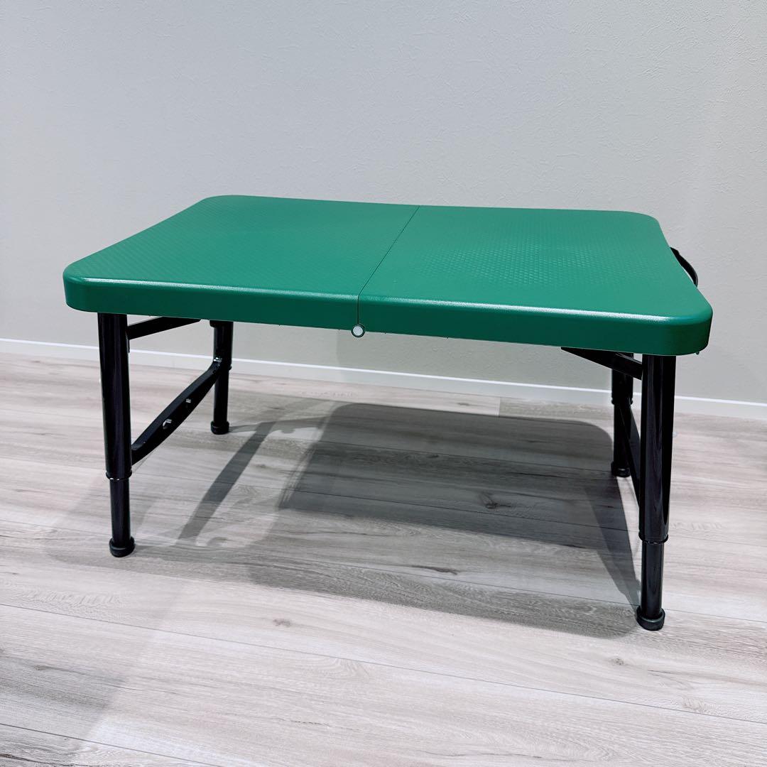 ◎小型折りたたみテーブル ネット付き カードテーブル 4フィート 作業用ベッド