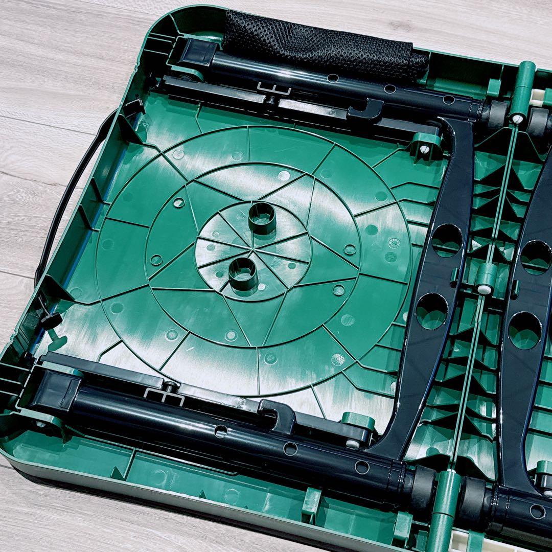 ◎小型折りたたみテーブル ネット付き カードテーブル 4フィート 作業用ベッド