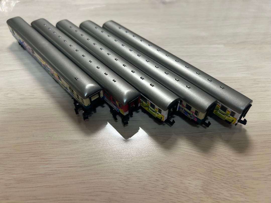 アーノルド　Nゲージ 鉄道模型 グラフィティセット DB db ドイツ 5両