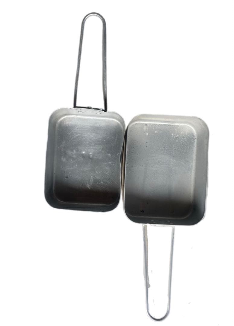 イギリス軍本物メスパンクッカーアルミ製大小セット