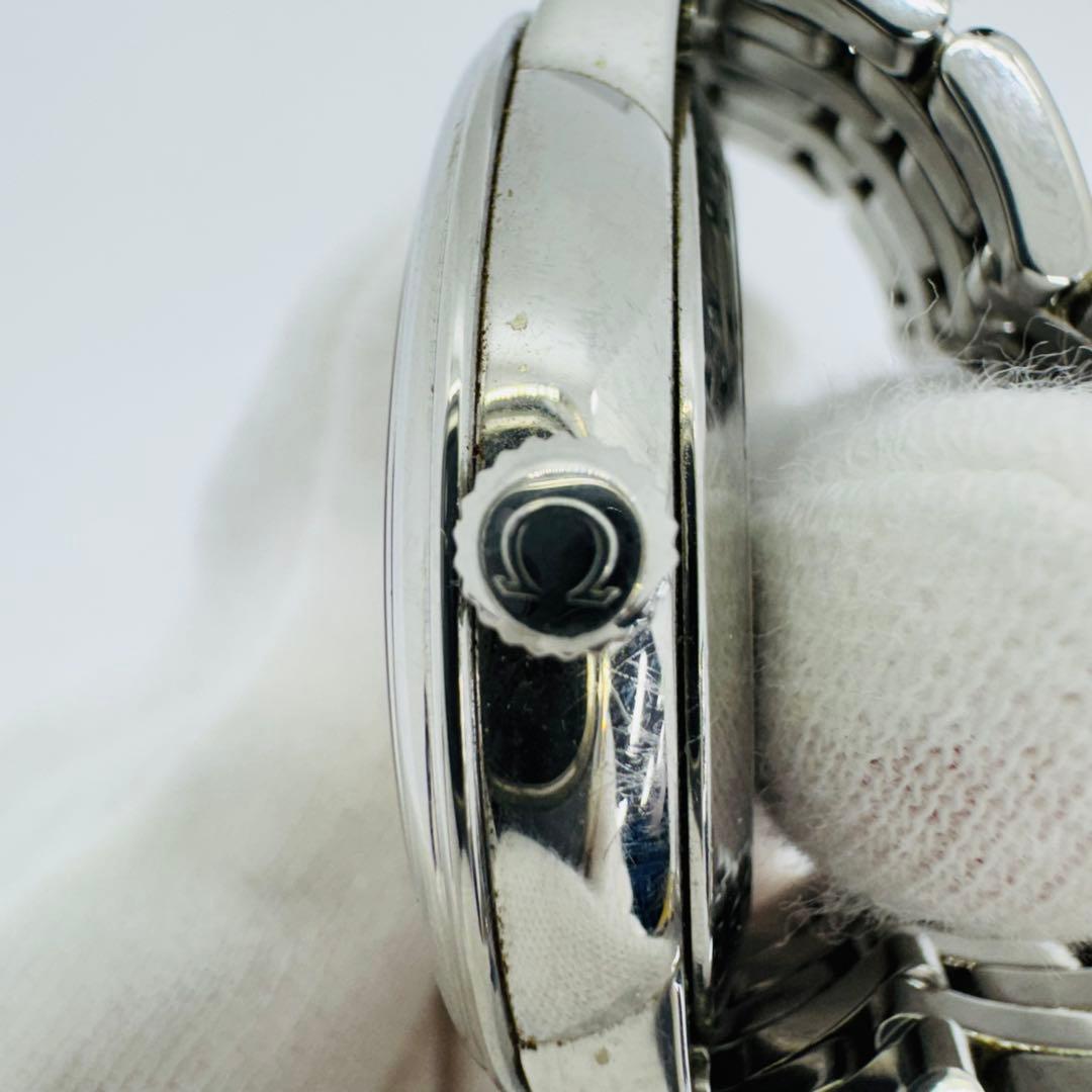 ✨OMEGA✨デビル✨プレステージ✨コーアクシャル✨シルバー文字盤✨腕時計✨