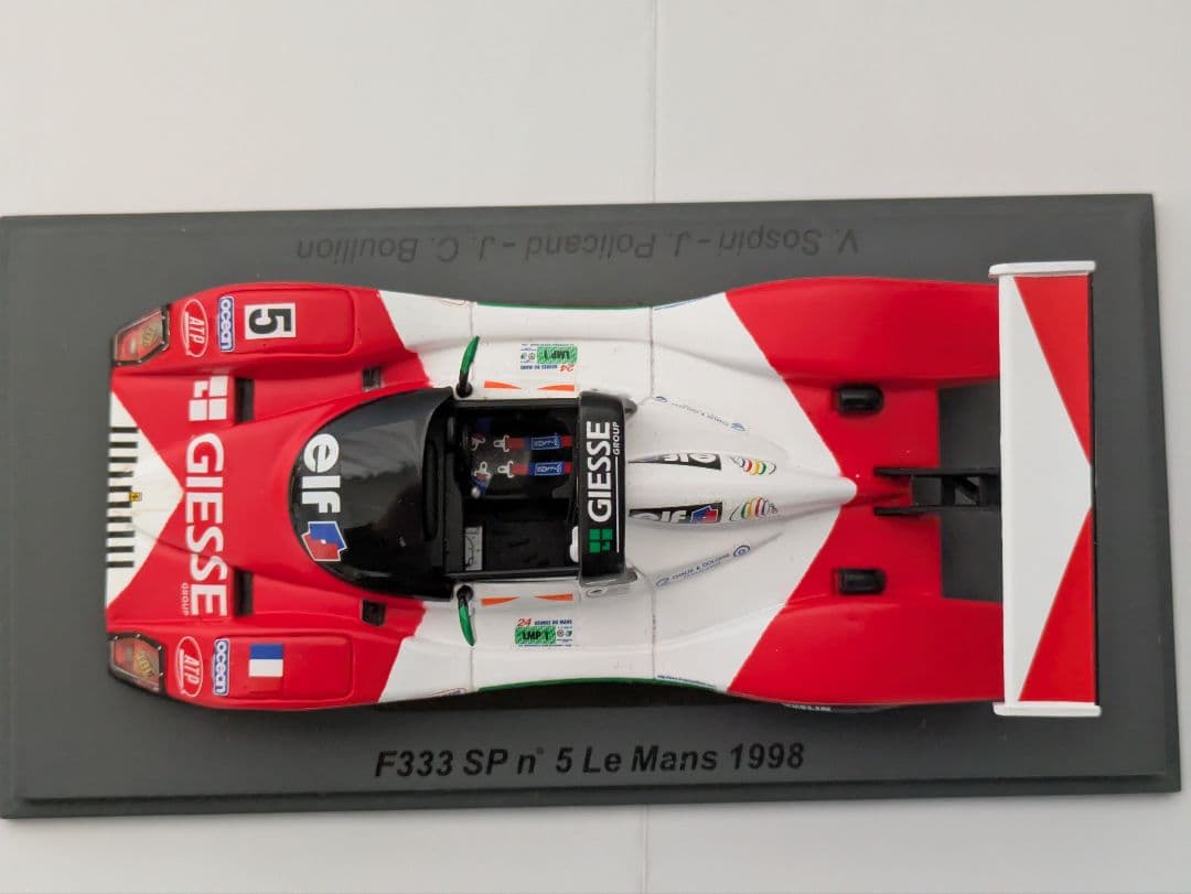 スパーク 1/43 フェラーリ F333 SP 1998
