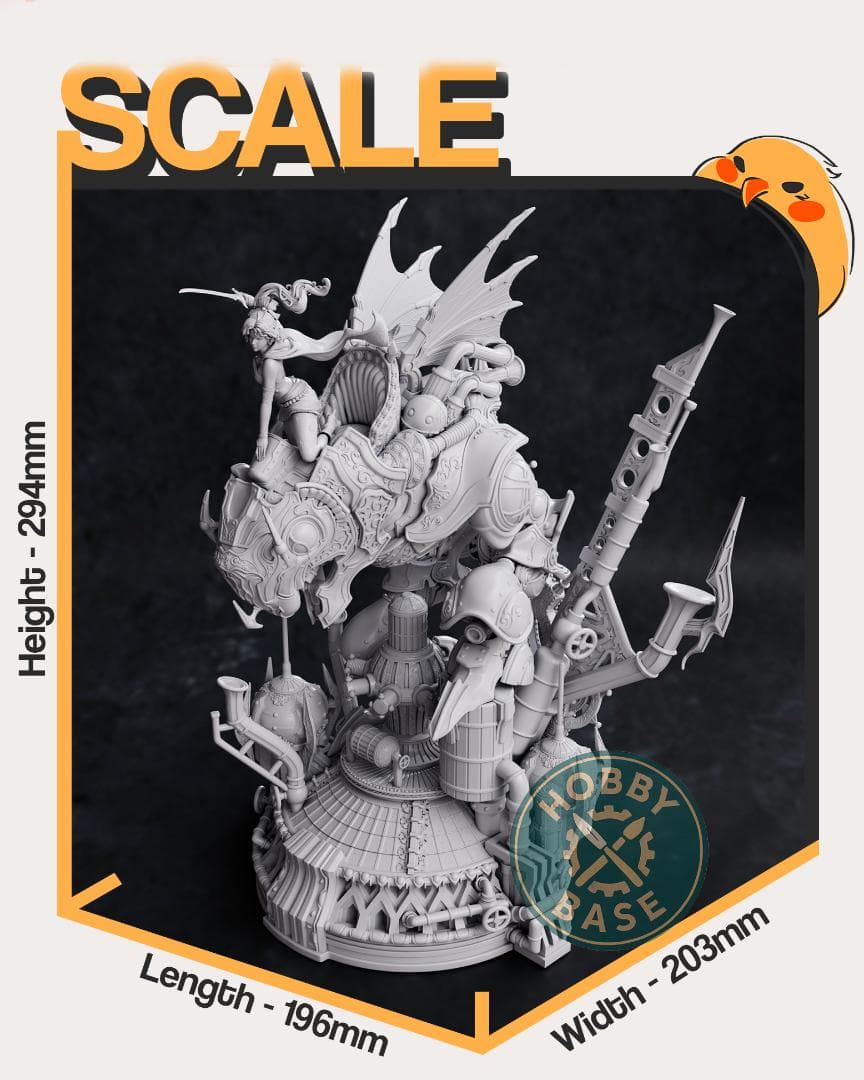 【FFVI】魔導アーマー ＆ ティナ ガレージキット - 未塗装・未組