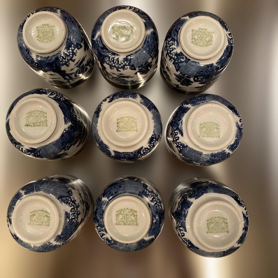 NIKKO ニッコーダブルフェニックス　アンティークNIKKO陶器