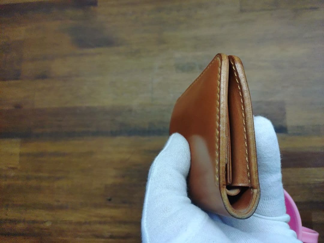 に*こ様 フルコードバン ミニウォレット ナチュラルカラー