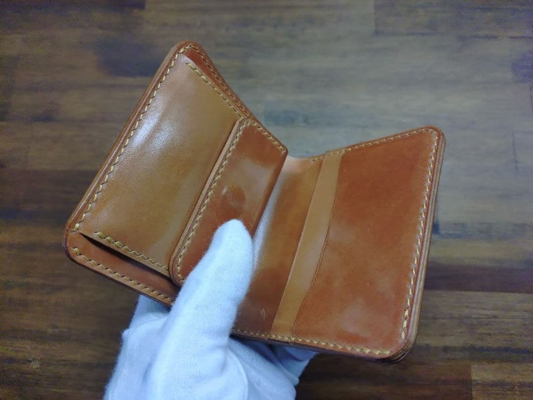 に*こ様 フルコードバン ミニウォレット ナチュラルカラー