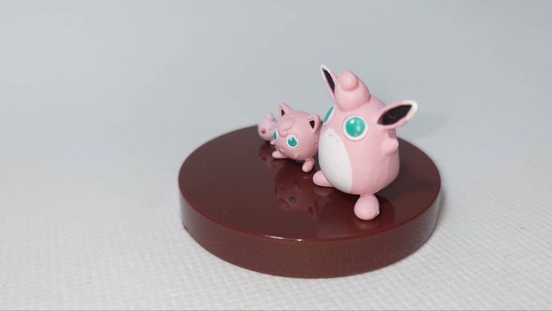 立体ポケモン図鑑　第6集　ププリン　プリン　プクリン
