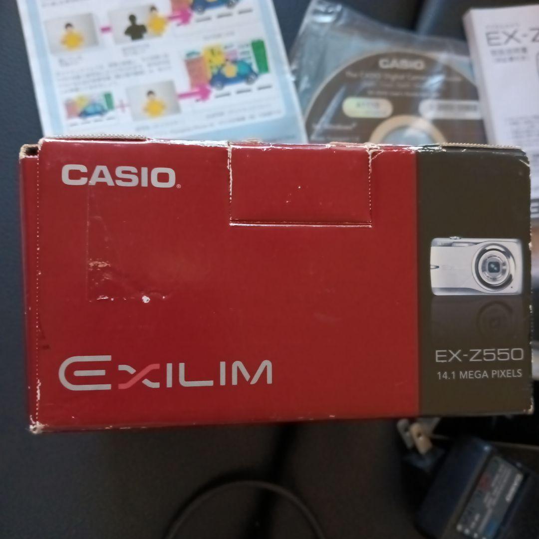 し*う様 中古 CASIO EXILIM EX-Z550 コンパクトデジタルカメ