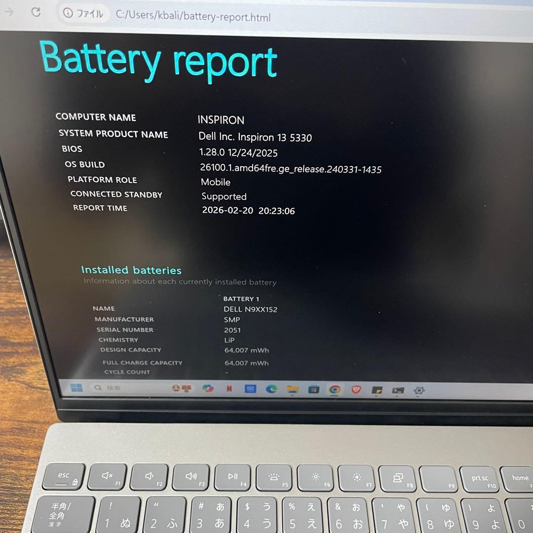 Dell Inspiron 13 5330 ノートPC