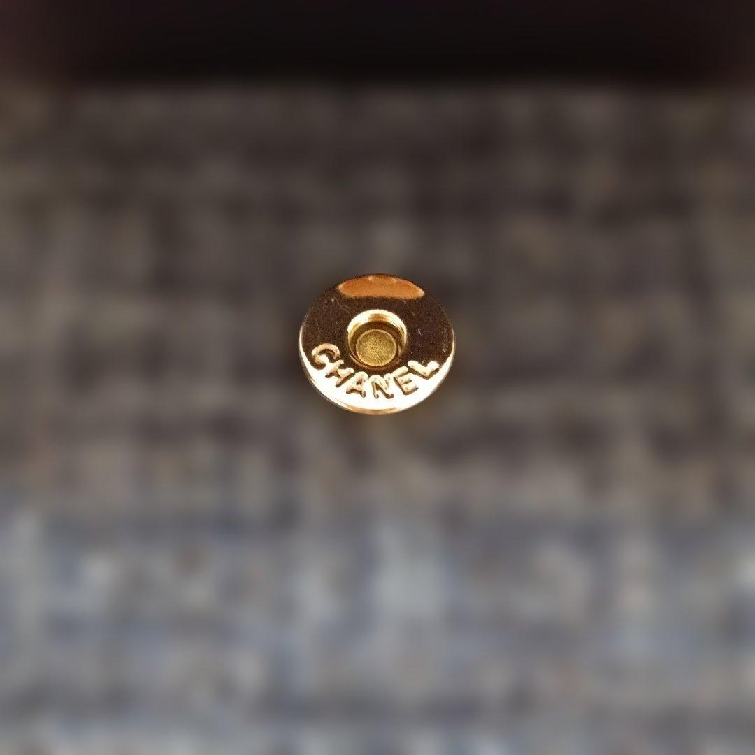 CHANEL ネイビー ツイード リュック　　シャネル　バッグパック