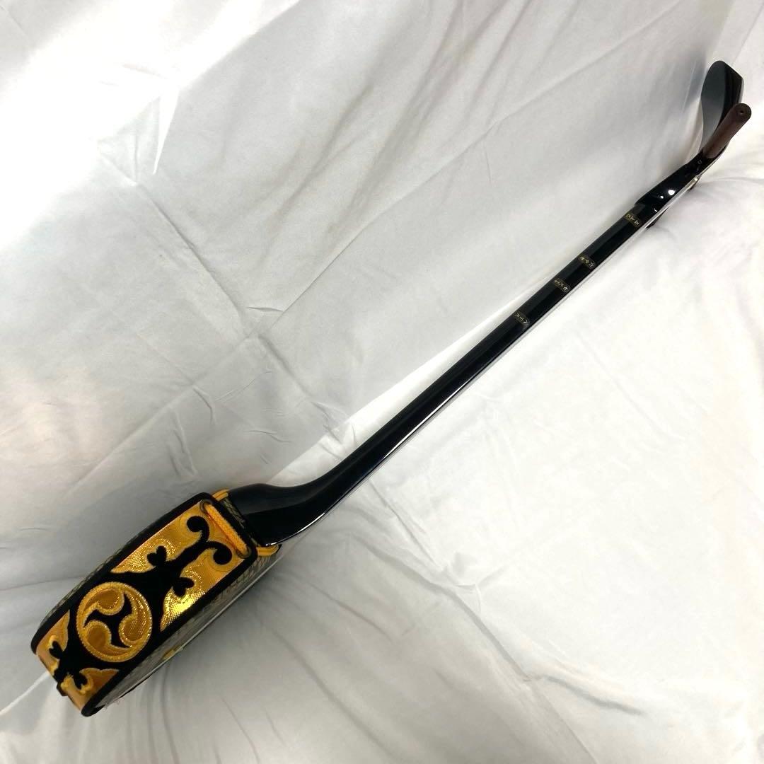 【美品】三線 沖縄 収納袋 付属品 初心者 人工皮 蛇革 蛇皮 和楽器