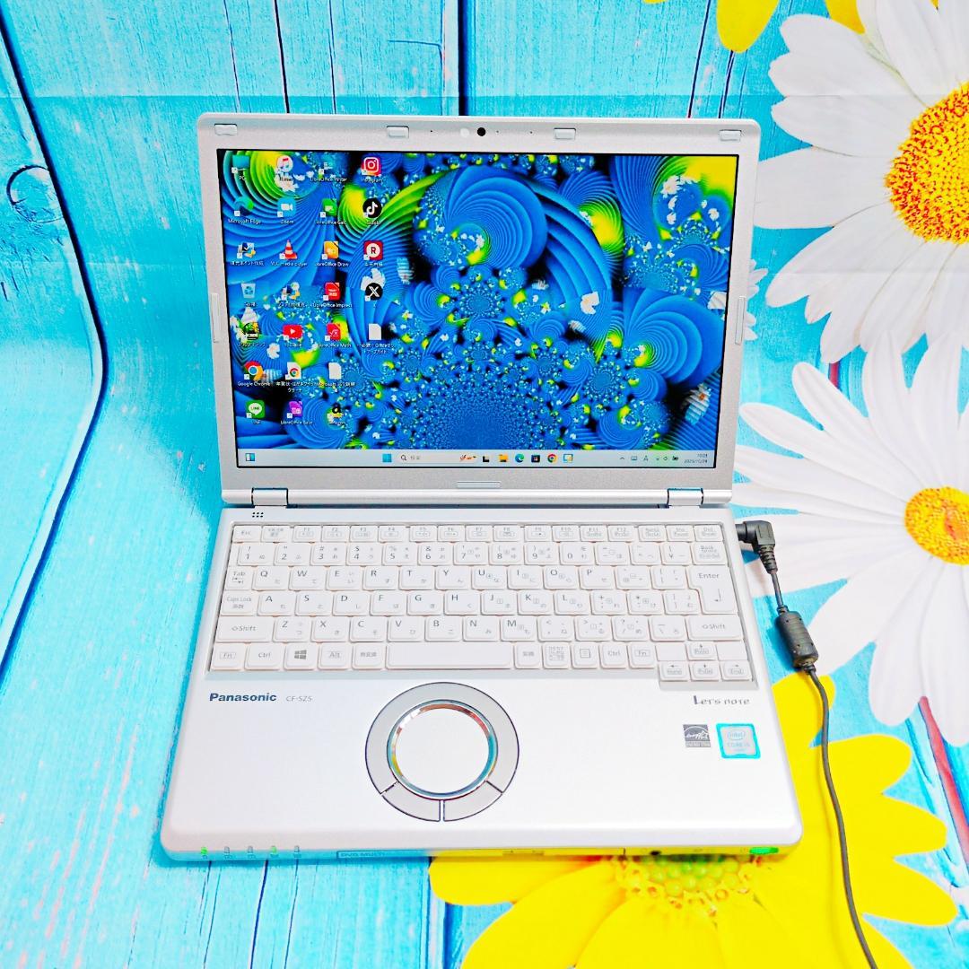 【人気レッツノート】CF-SZ5軽量/快適SSD✨Windows11✨DVD