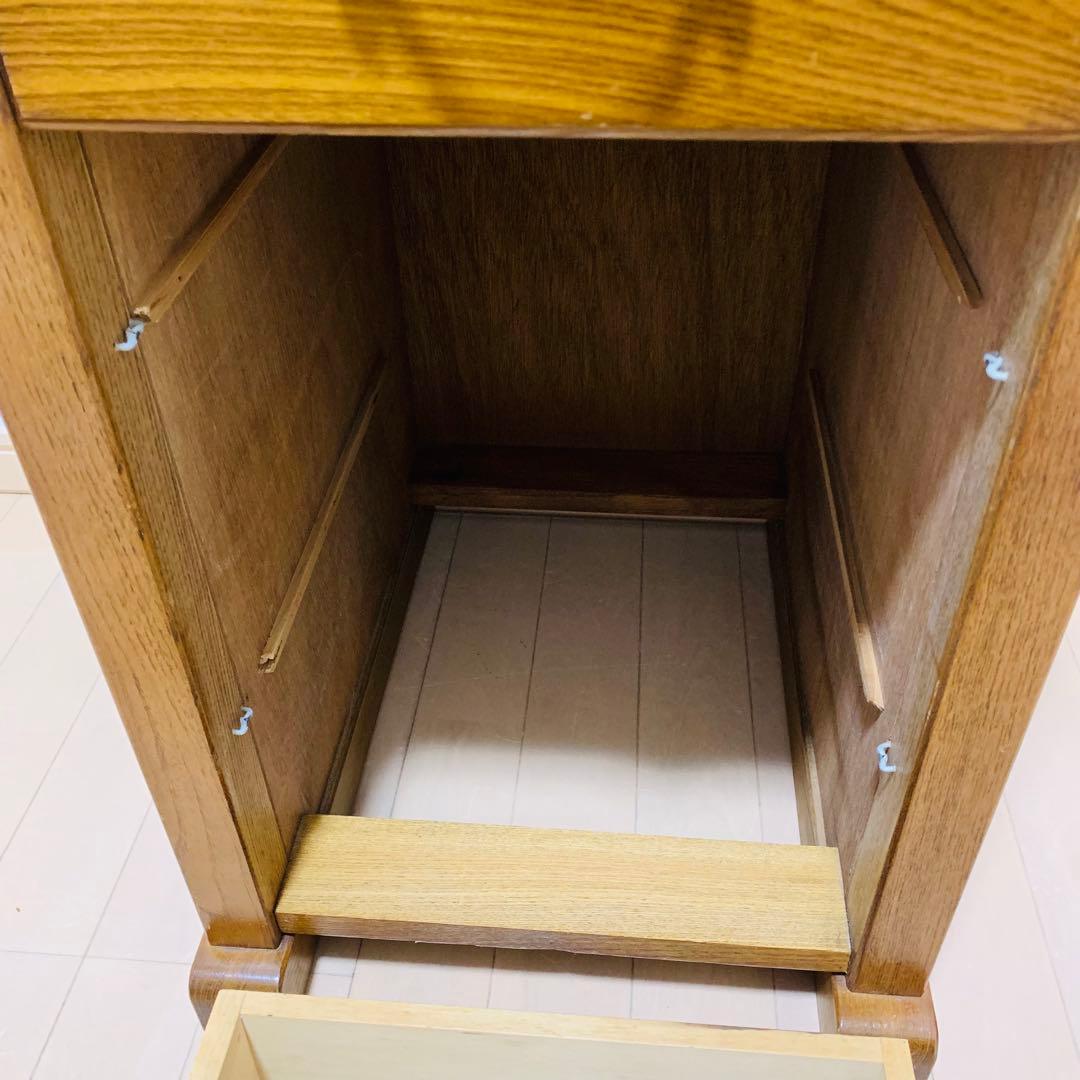 vintage HIKARI 光製作所　チェスト　4段　金金具　アンティーク調