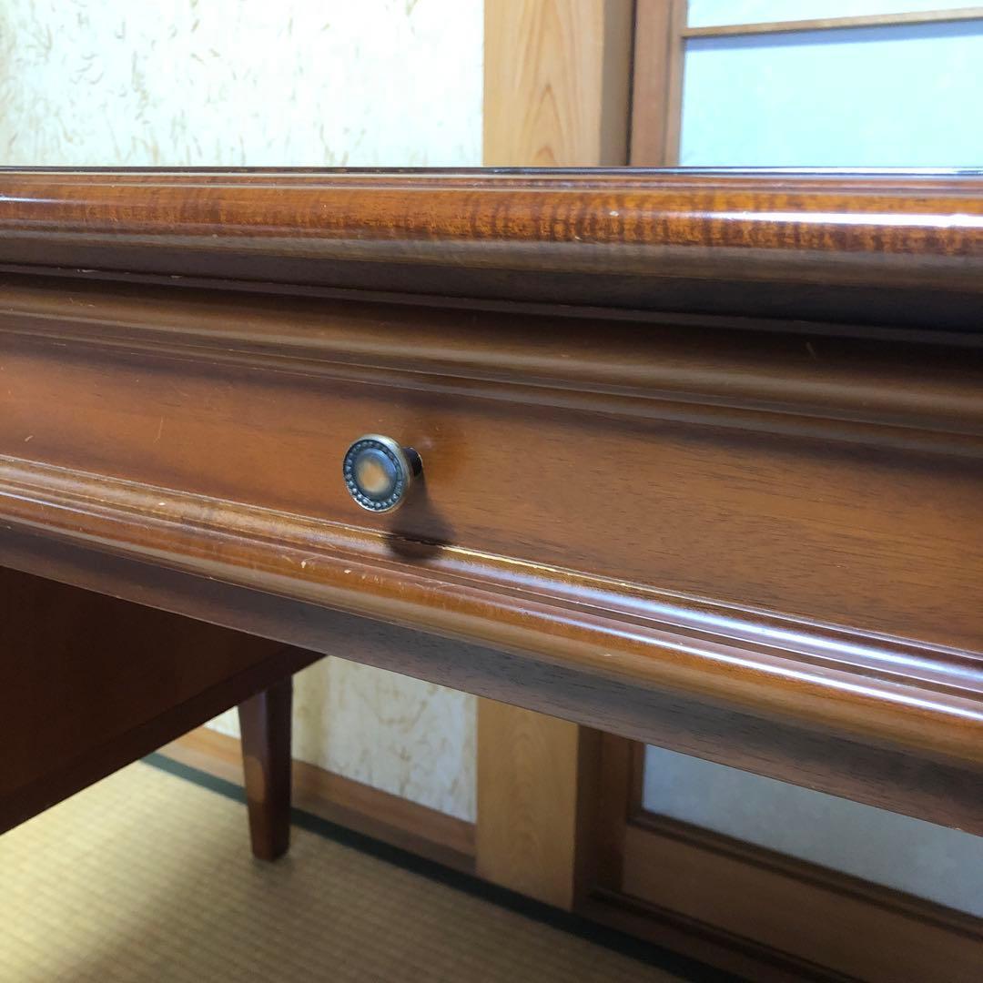 東海家具 Kentシリーズ 猫脚 デスク ケント 両袖机