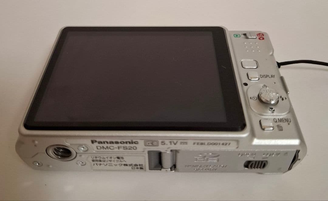 [美品] パナソニック Panasonic DMC-FS20 デジタルカメラ