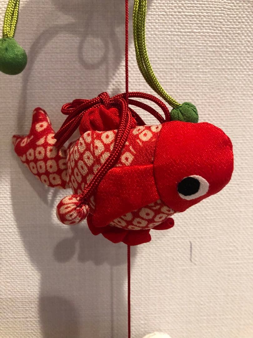 【匿名配送】桃の節句の壁掛け②　吊るし飾り　吊るし雛