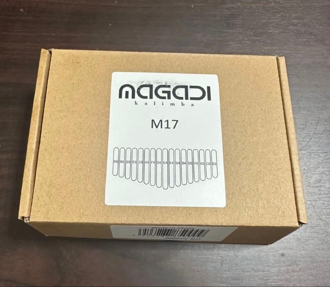 【超美品】MAGADI M17 カリンバ 木製