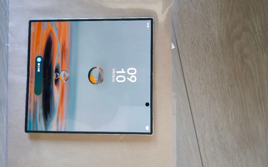 Samsung Galaxy Z Fold7 simフリーモデル　ミント色