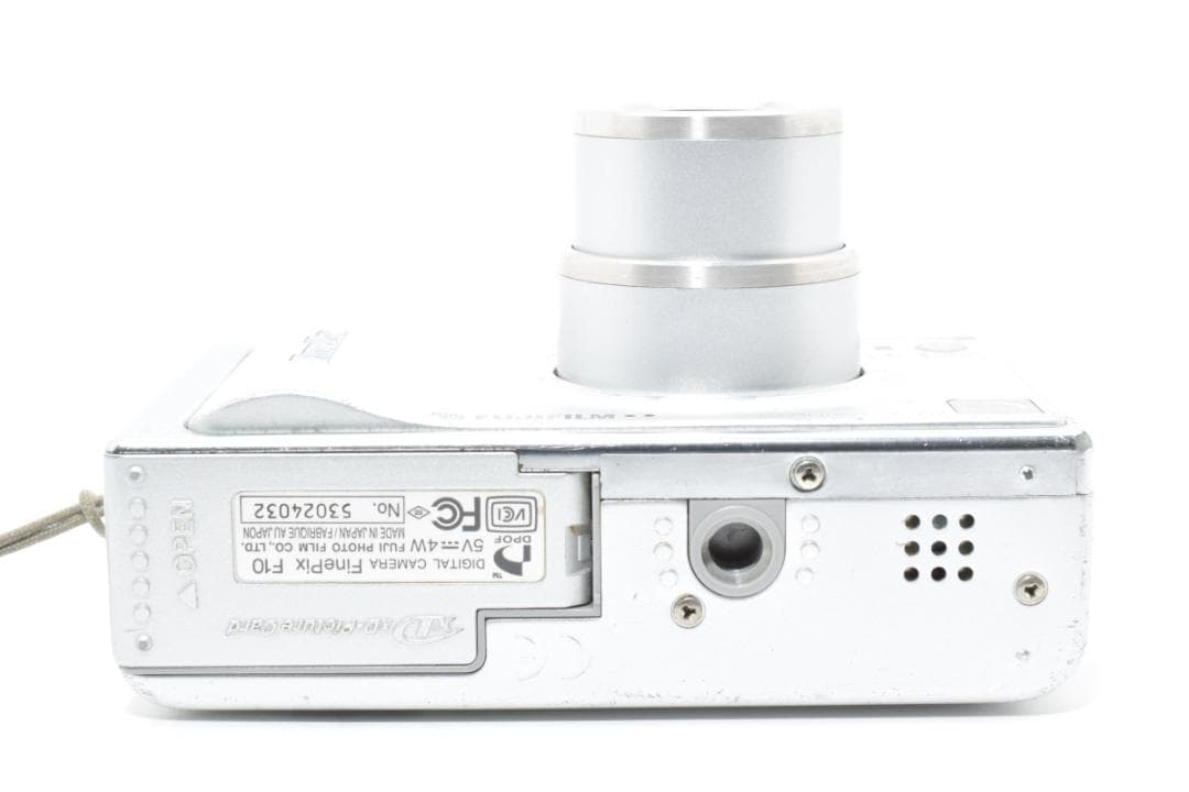 【動作確認済】FUJIFILM FinePix F10 付属品多数