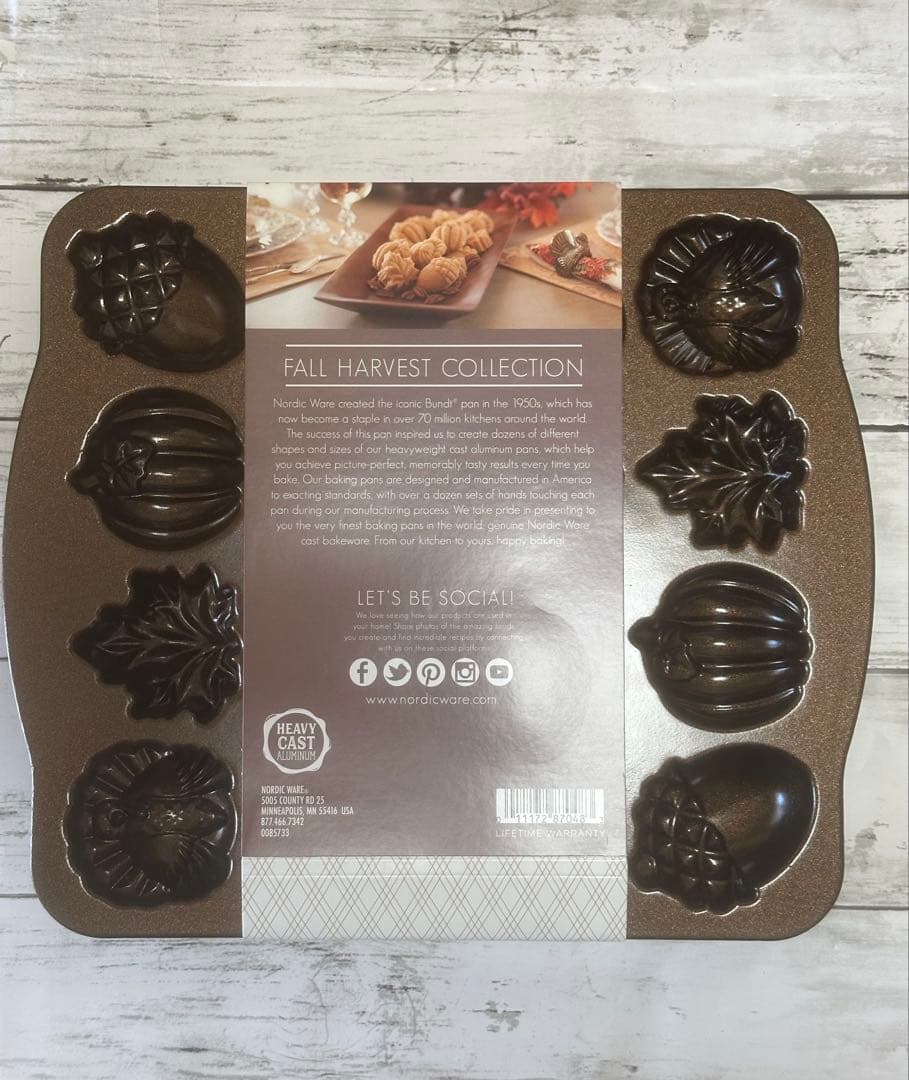ノルディックウェア オータムケーキレットパン nordic ware ケーキ型