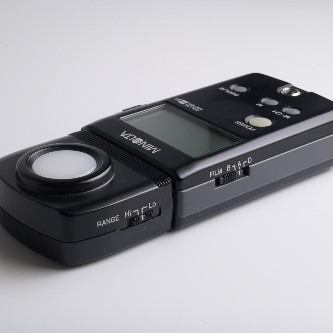 【通電確認済】ミノルタ MINOLTA カラーメーター III F【ジャンク品】