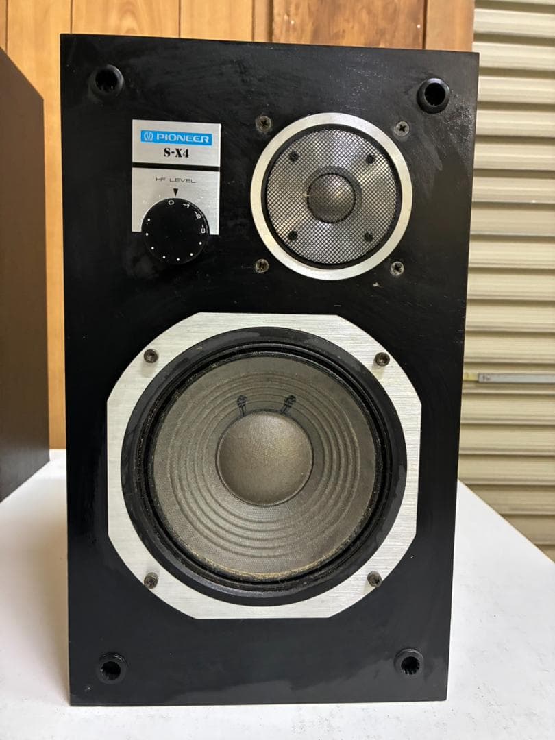 Pioneer SX-4 ブラック スピーカーセット 動作未確認品
