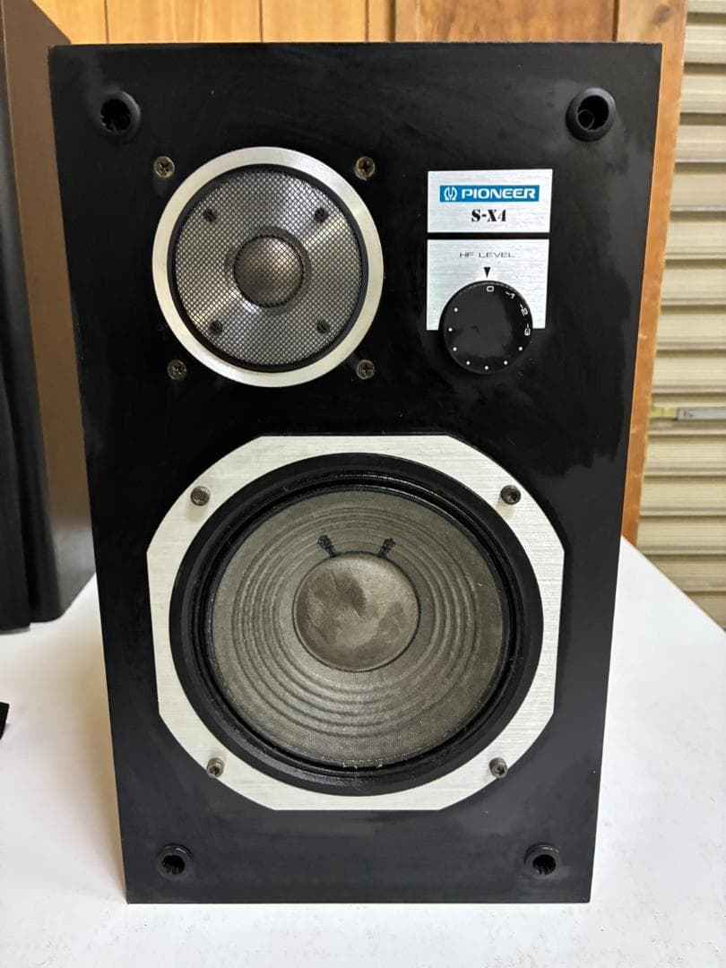 Pioneer SX-4 ブラック スピーカーセット 動作未確認品