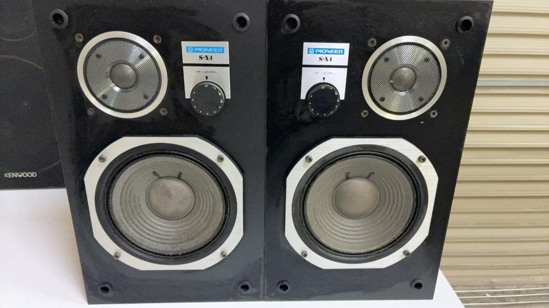 Pioneer SX-4 ブラック スピーカーセット 動作未確認品