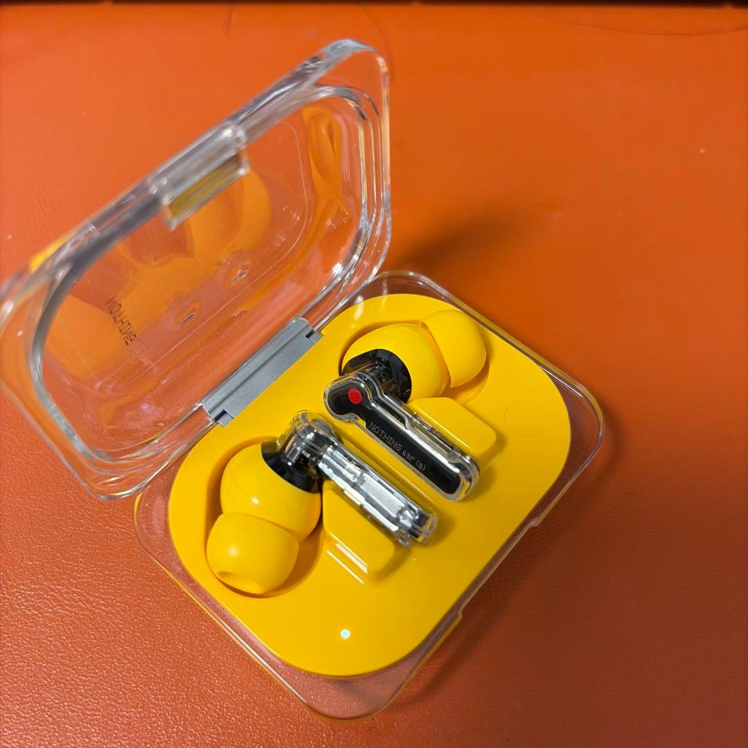 美品Nothing ear （a）イエロー　ノイズキャンセリング