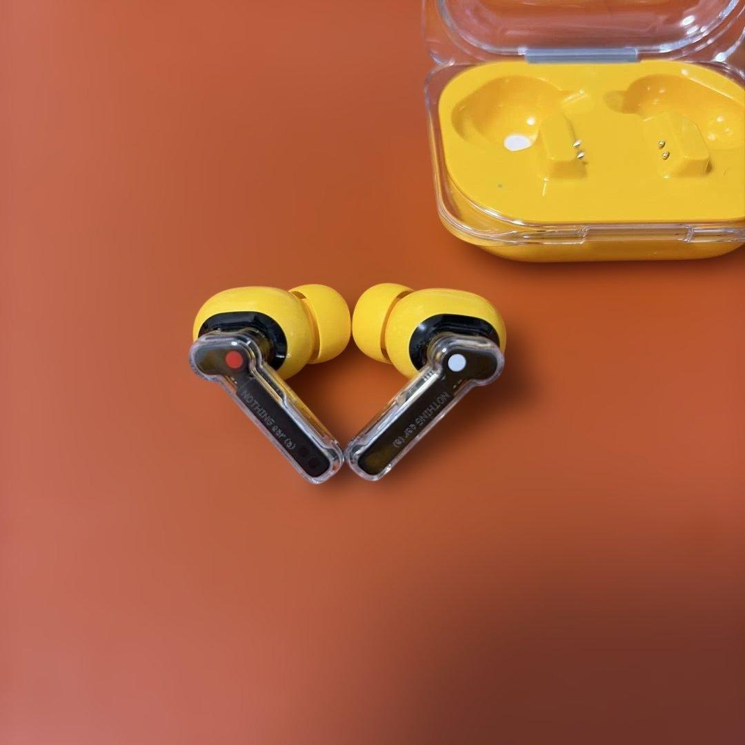 美品Nothing ear （a）イエロー　ノイズキャンセリング