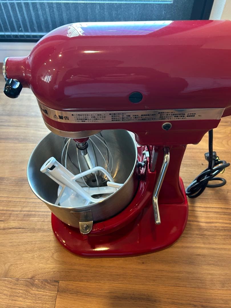 KitchenAidスタンドミキサーKSM5ER 4.8Lレッドキッチンエイド