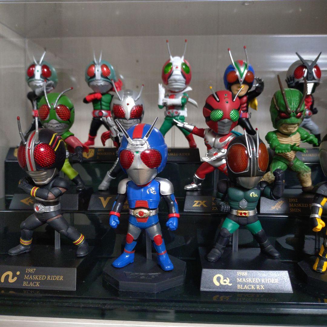 昭和仮面ライダー デフォルメクス、ワーコレ 合計18体セット
