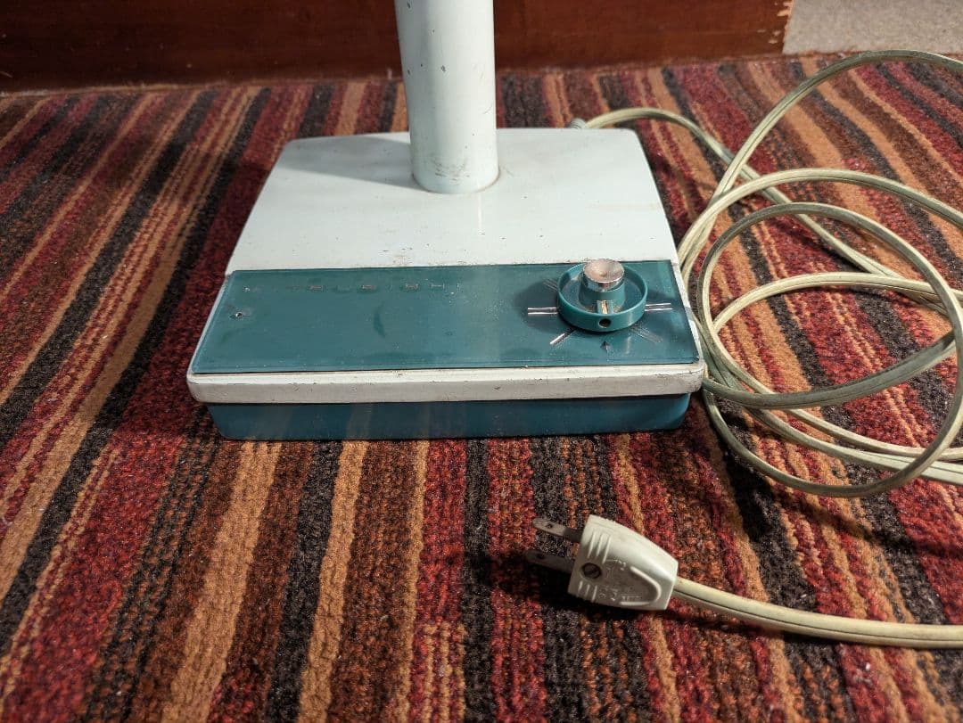 昭和　レトロ　三菱　30cm　扇風機　RM-30F　中古 動作品