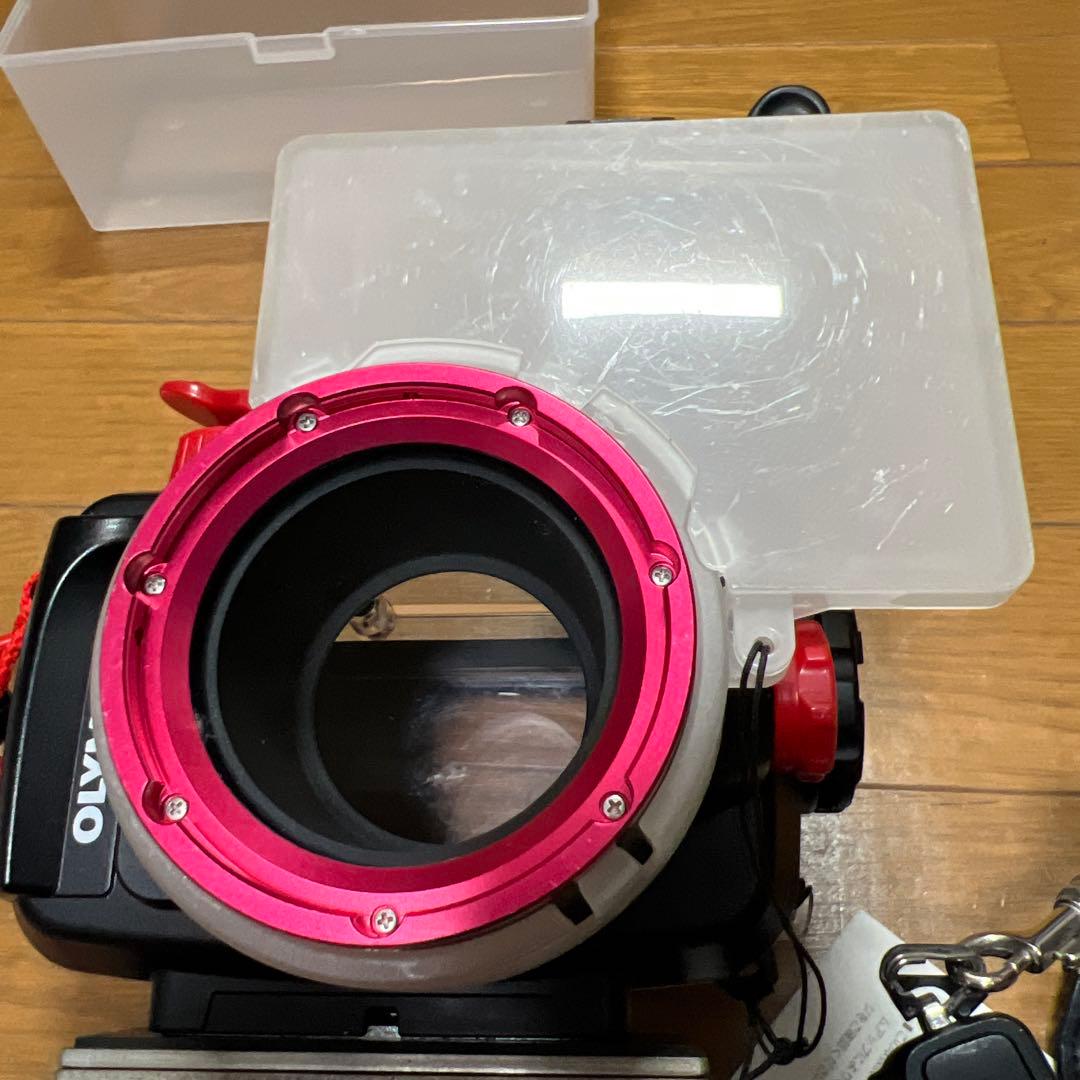 オリンパスデジタルカメラ XZ-2 PT-054 防水プロテクター付き