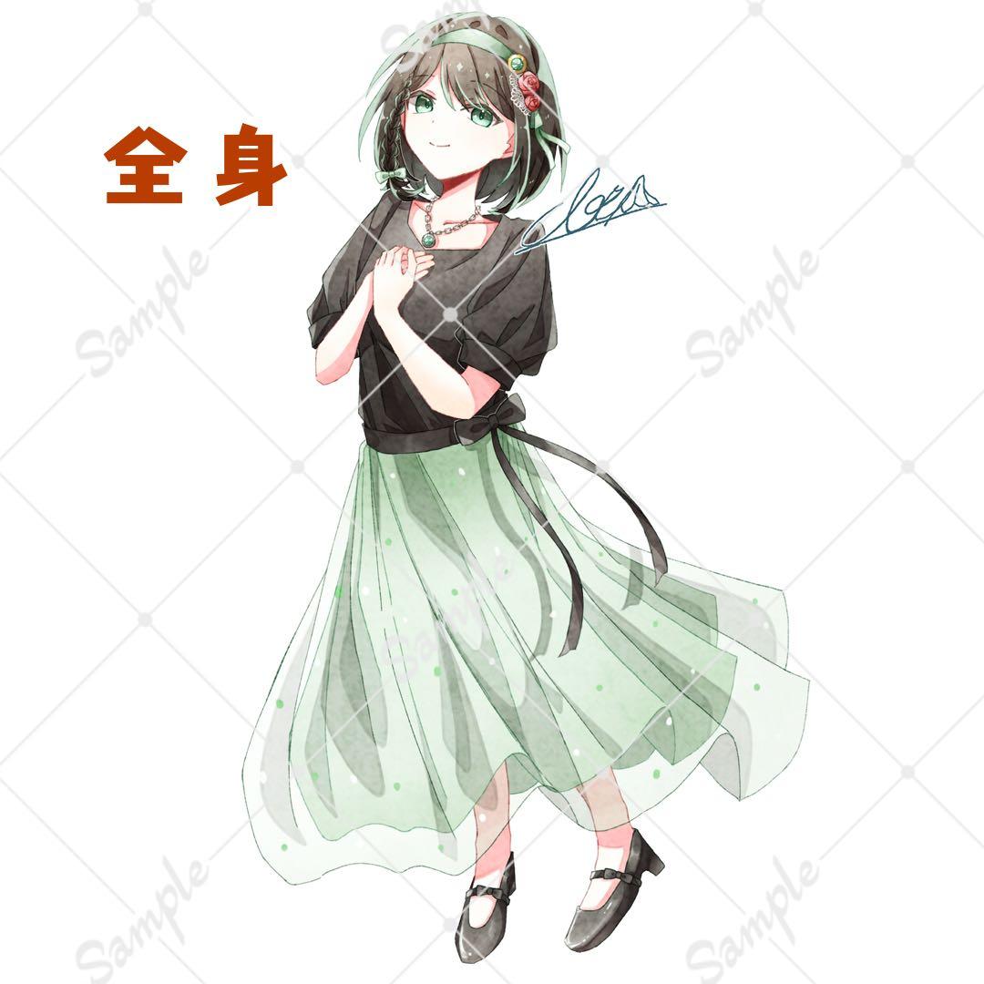 イラストオーダー アイコン ポストカード