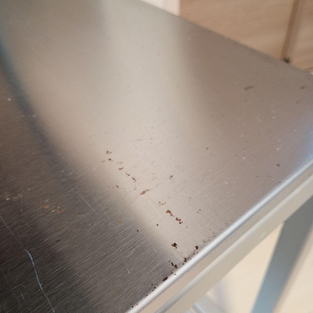 【希少 廃盤モデル】IKEA UDDEN ステンレスワゴン　キッチンワゴン作業台