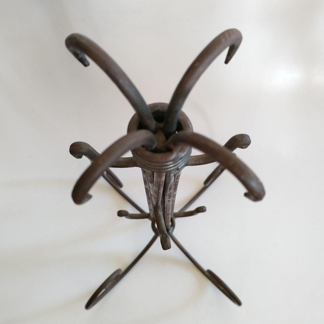 48cm アクセサリー アイアン スタンド アンティーク調 ディスプレイ