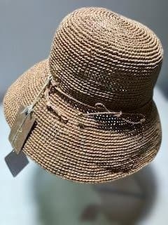 サンアルシデ　FUNNYHAT キャメルラフィア ハット