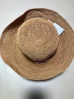 サンアルシデ　FUNNYHAT キャメルラフィア ハット