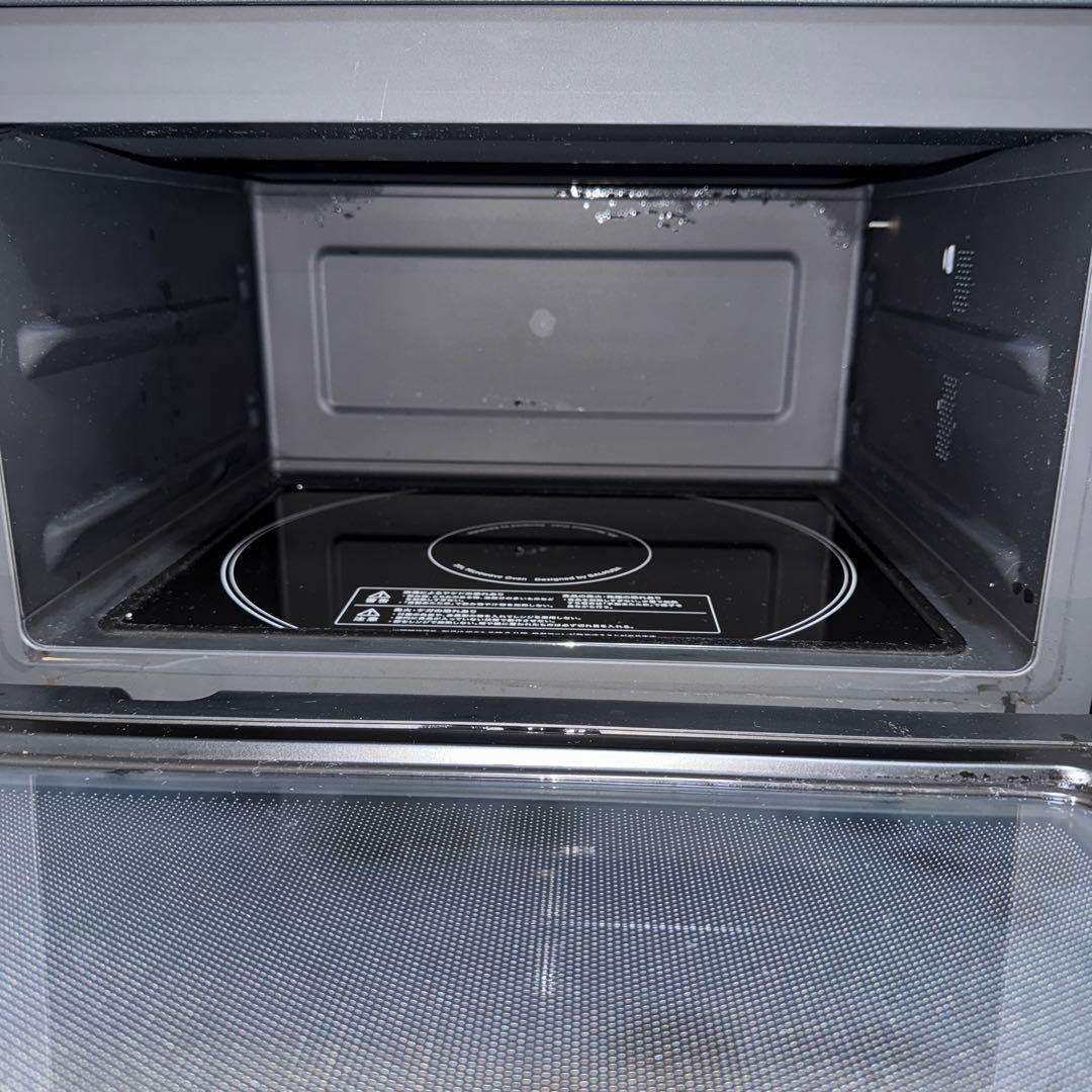 極美品 BALMUDA K09A-BK 動作良好 角皿付【A-197】