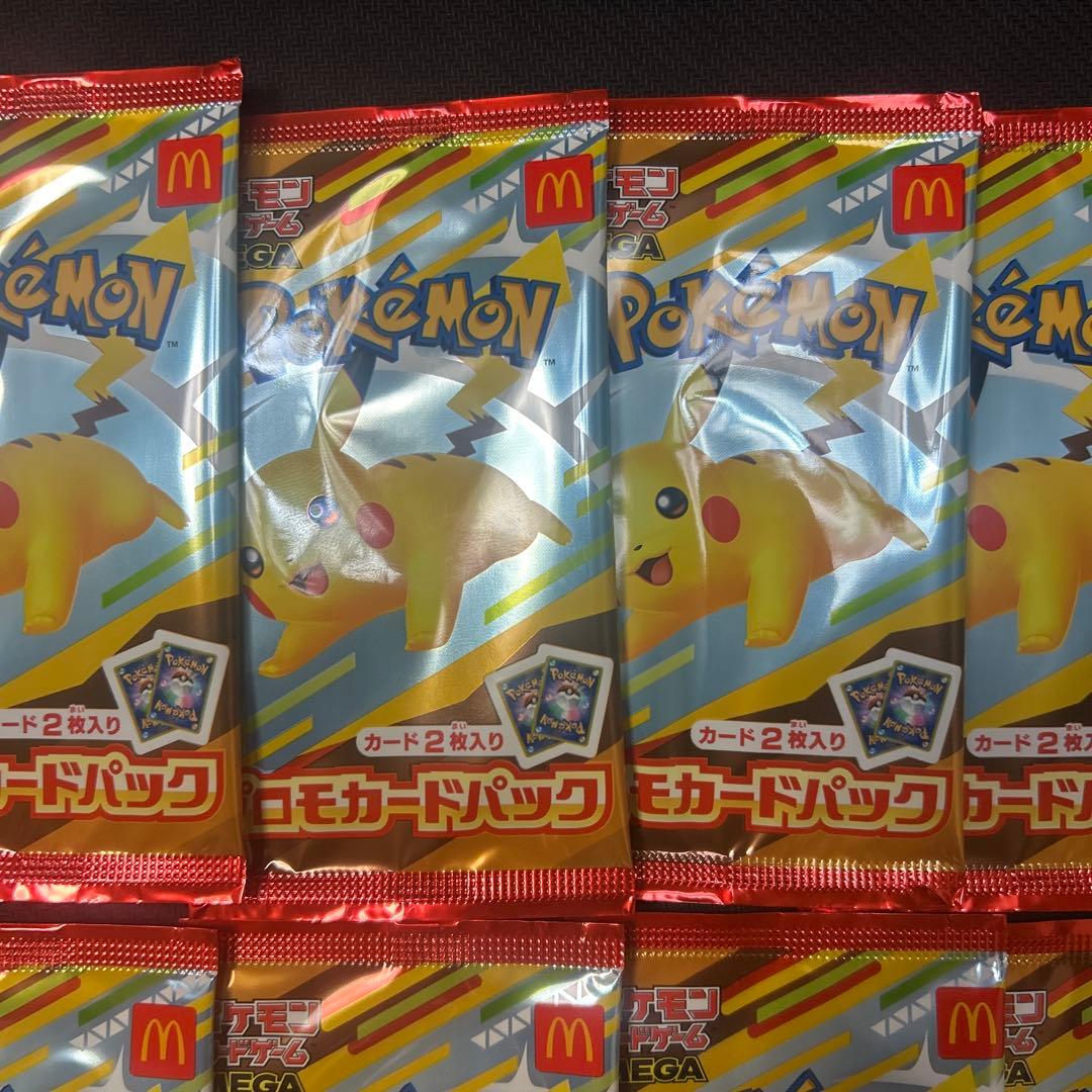 【未開封】 ポケモンカードゲームMEGA マクドナルド プロモカード 11パック