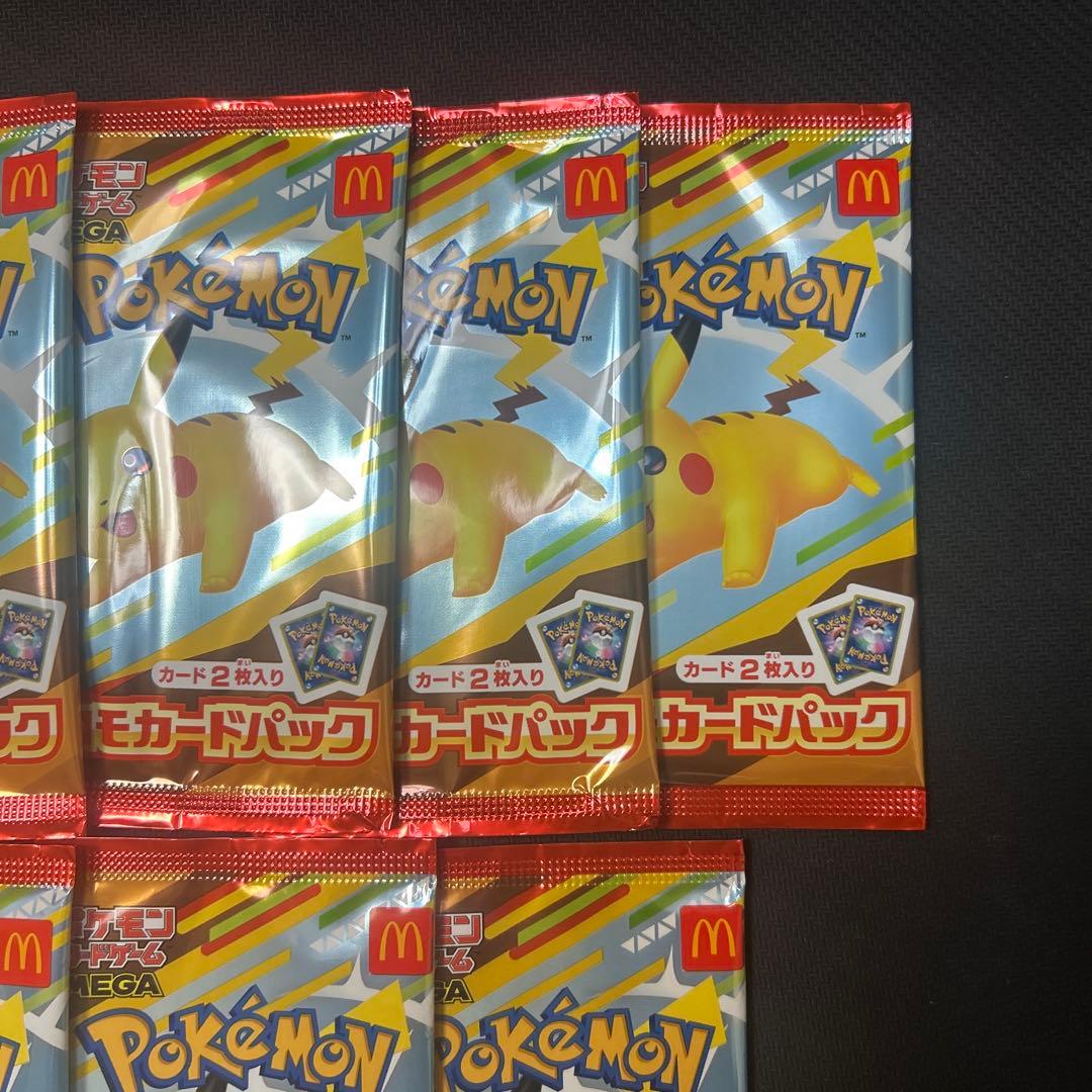 【未開封】 ポケモンカードゲームMEGA マクドナルド プロモカード 11パック