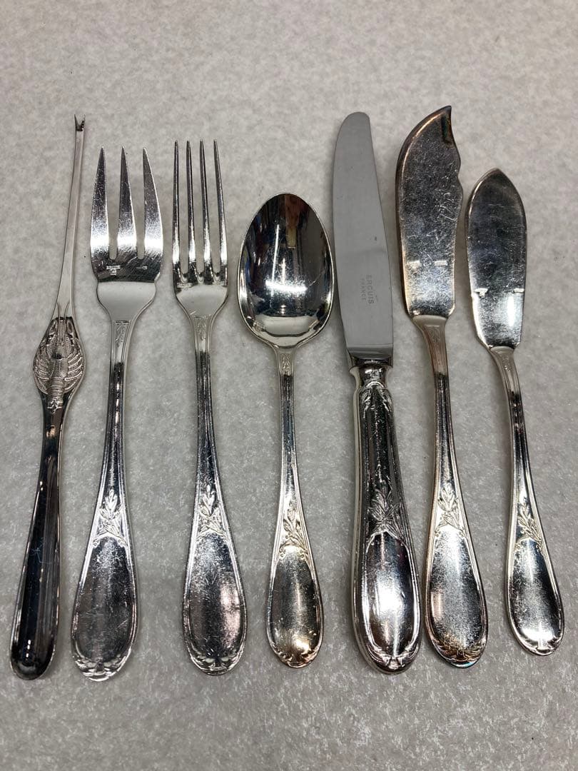 大量 ビンテージ 仏蘭西王室御用 フランス ERCUIS カラトリー 計267本