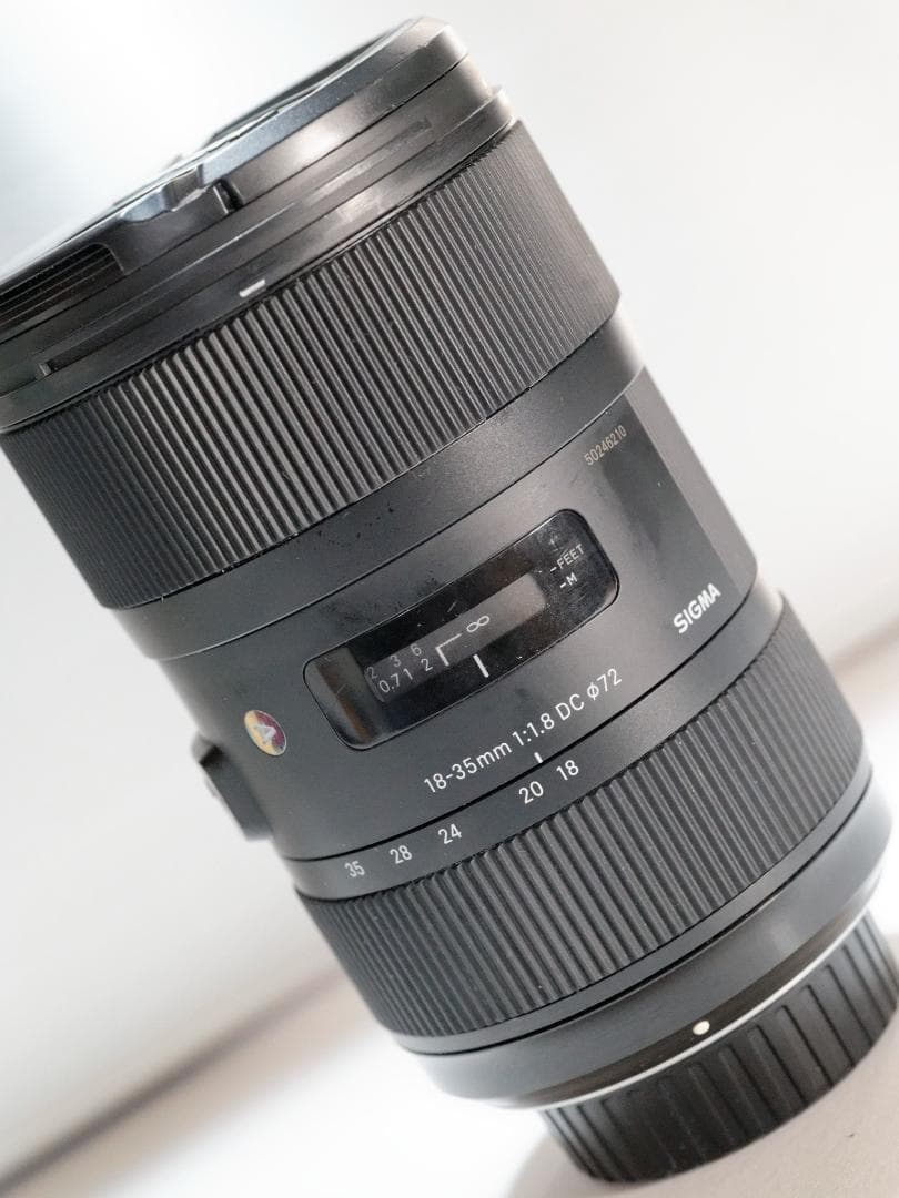 訳あり SIGMA 18-35mm F1.8 DC HSM Art Fマウント