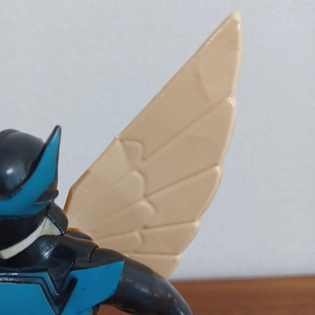 当時もの　バンダイ製「夢戦士ウイングマン」希少ソフビフィギュア