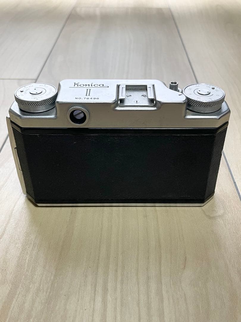 コニカ Konica B フィルムカメラ シルバー